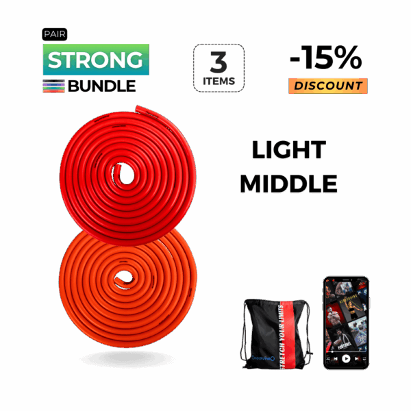 Paquete de pares (claro + medio) - Naranja