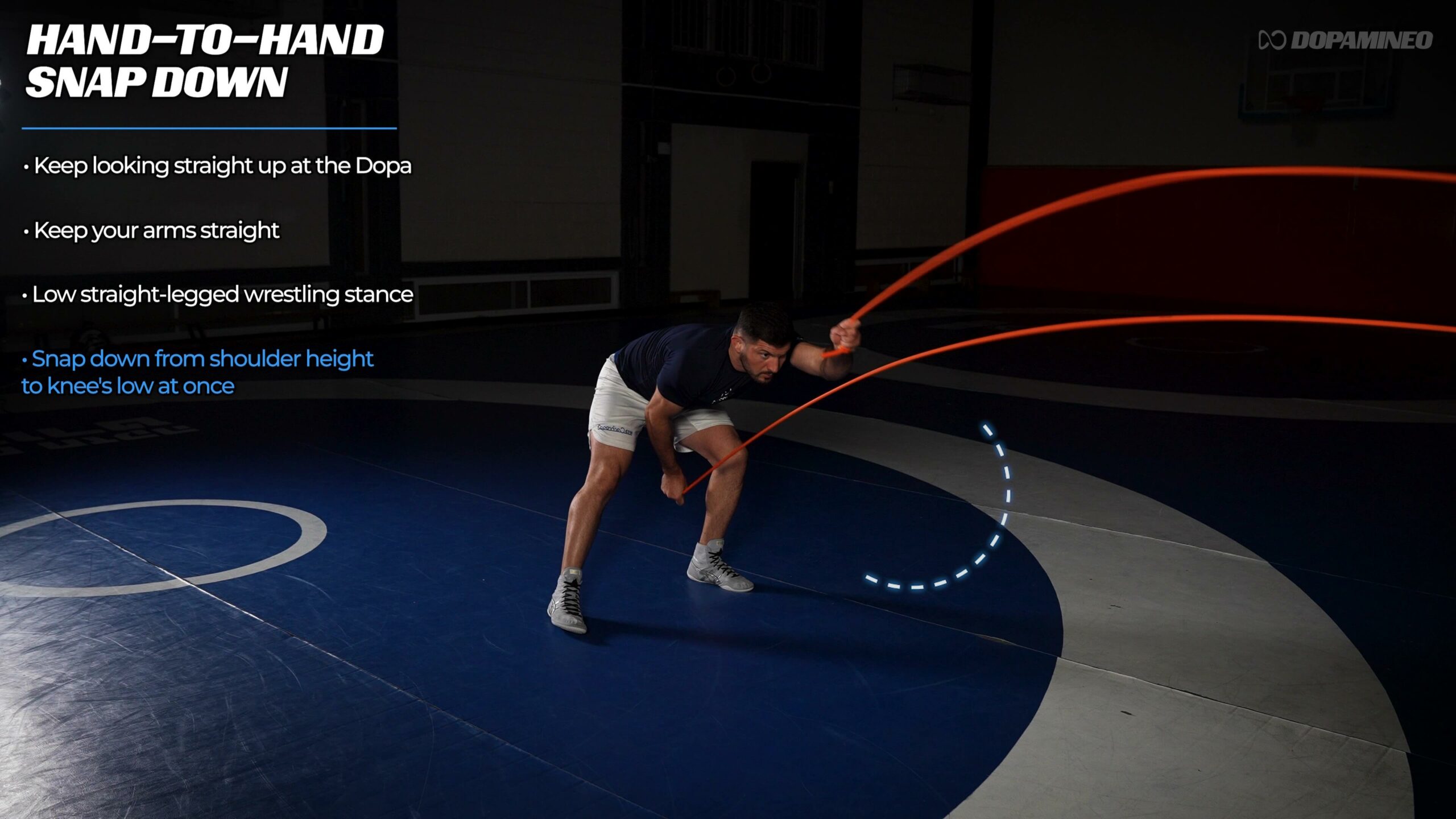 Hand-to-hand Snap Down Drill Exercise Breakdown Video — Dopamineo