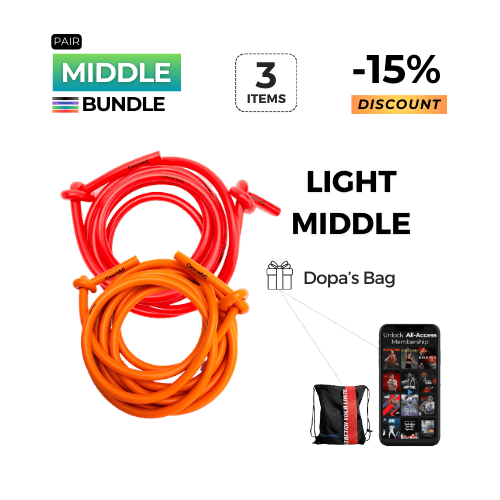 Pair Bundle (Light + Middle) - Orange